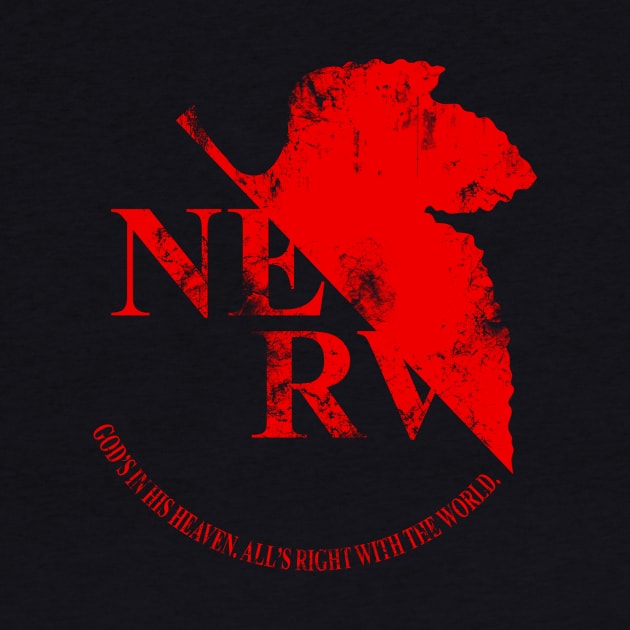 Grunged NERV Logo by A_Buddy89